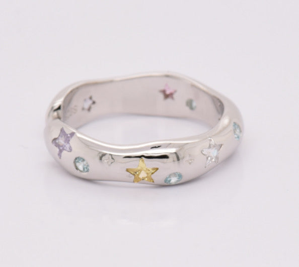 Starry Evening Ring