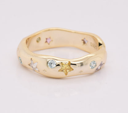 Starry Evening Ring